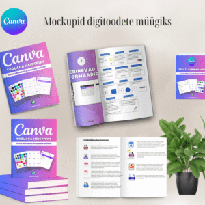 Canva raamatute mockupid  (edasijõudnutele)